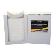 Airlaid Poetsdoeken dispenser 31x32 cm - 125 doeken