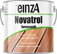 EinzA Novatrol Terrassenöl - Terrassenolie - Bangkirai - 0,75 liter