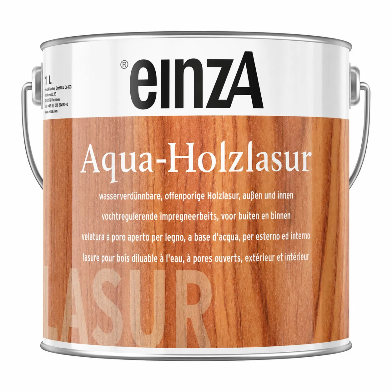einza mix aqua-holzlasur - 1 liter